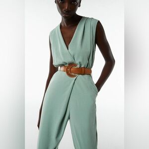 Zara Mint Green Jumpsuit with Belt
